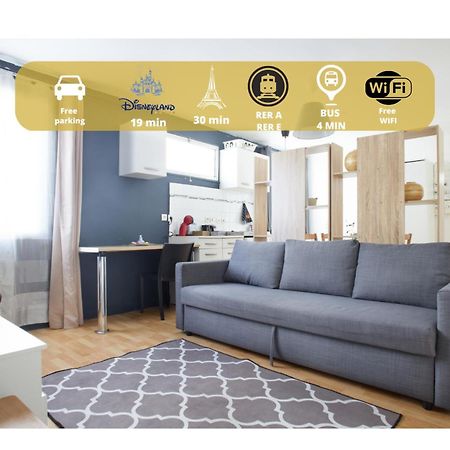 Appartement Sympa Entre Paris Et Disneyland Noisy-le-Grand Extérieur photo